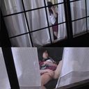 ** [Neighborhood observation video] From the gap in the curtain ... ★ Cosplay** Uniform Panchira Ma ● Ko Masturbation