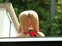 Masturbation married woman on the roof