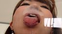 [Tongue / saliva fetish] Idol face Mami (24) Super close-up velo appreciation / licking / toothbrushing [Amateur]