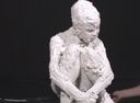 Wet & Messy Mania (6) 조각상으로 변신하는 여자