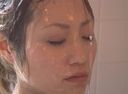 Wet & Messy Mania (9) Woman enjoying plaster white attack