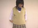 A large online release of a masturbation video taken for him who loves the uniform of a female ● school student!　Masturbation is a matter of high morality. 07 Ayuko