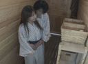 ● ● Prefecture ● ● Private bath video of hot spring village The foolishness of an amateur couple was shown!