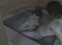 ● ● Prefecture ● ● Private bath video of hot spring village The foolishness of an amateur couple was shown!