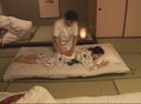 ● Hot spring masseuse's married woman eating It feels like you can hear the panting voice of a busty married woman next to you ...