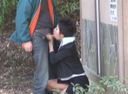 Outdoor SEX Raw Site (2) Couple's dignified SEX in a quiet park　