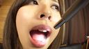 Cute amateur girl Anri-chan appeared! !! ★★ Amateur toothpaste fetish ★★ teeth observation ★ realism video ☆