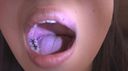 ★★★ Full of inlays! Aya-chan's Teeth Amateur Fetish ☆ Close-up Realism ☆ Silver Teeth　