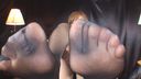 [黑色連褲襪] 接機綾美 20 歲撓癢癢和腳趾圖像 ！ 推薦用於美腿和戀足癖