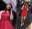 ★SSS-class ★ fierce cute hostess? Full-view lace T-back video of!!