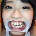 【歯フェチ】さとう愛理ちゃんのかわいらしい天然歯を観察！