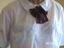 【Wet & Messy】Emi 20-year-old JD uniform cosplay beauty is wet and skewed! You can see even healthy brown skin! [WET003-1]