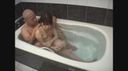 Kumi-chan in ♡♡♡ the bath with her dad