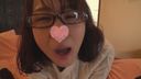 [Personal shooting] Massive mouth shooting & swallowing with glasses ×! Ubuubu Seijundai ◯ Student 20 years old [with cleaning]