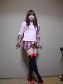 Cross-dressing girl Yuka Masturbation Video 1