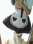 Cosplay ◯K Seduced by maid clothes
