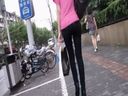 [Limited quantity] City Shooting Beauty 072 "Good Style, Beautiful Legs Black Jeans"