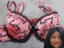  【Training Mischief】Flashy pink bra of a new graduate who looks like an honor student