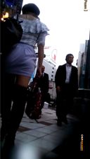 Channay☆彡 walking showing off her plump ass ^^N13