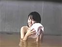 Outdoor bath in a certain hot spring
