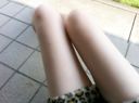 [High image quality completely original] 23-year-old JD beautiful legs style outstanding mobile selfie with voice