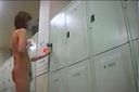 Dressing room**! Amateur woman undressing