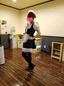 【Cosplay】Maid Smartphone Photography Blindfold Handcuffs Service Edition