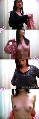 54 [PC version ★40 minutes ★16 people ★FHD] Many Gachi amateur girls recorded master original clothes change video