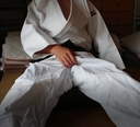 I tried masturbating in a judogi
