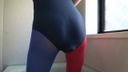 【Cross-dressing】Sukusui Tights Masturbation Preview 1 (First Part) swimsuit