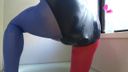 【Cross-dressing】Sukusui Tights Masturbation Preview 1 (Second Part) swimsuit