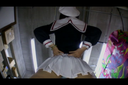 【Dokkiri 計劃】強風中在屋頂上拍攝角色扮演（2）♪美少女相撲摔跤褲全視圖www 相當超現實的www