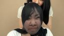 Yui Kawagoe's face teasing and facial stockings