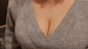 [Amateur big] sister's wearing bra ♡ continuous pinching [Personal shooting]