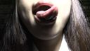 [* Super precious J ● Oral observation] Long tongue black hair J ● Yuka-chan tongue thickness Warmth amount of saliva, observation of saliva sticky and individual shooting! KITR00019