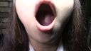 [* Super precious J ● Oral observation] Long tongue black hair J ● Yuka-chan tongue thickness Warmth amount of saliva, observation of saliva sticky and individual shooting! KITR00019