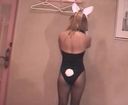 [No individual shooting] SEX♥ from the back with bunny coss