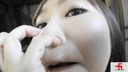 Voluptuous mature woman's nose picking (fe blood)