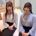 デパート勤務OLさんの初めてのハーレムSEX！ Aさん(26) ＆ Sさん(22)