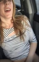 Masturbation in the car