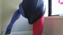 【Cross-dressing】Sukusui Tights Masturbation Preview 1 (Second Part) swimsuit