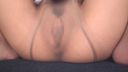 [No pantyhose] [Masturbation] Watch the masturbation of a transcendent beauty OL in subjective mode! super close-up through pantyhose