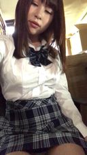 Big Uniform J ● Selfie Stain Making Masturbation Mikuru (3) KITR00066