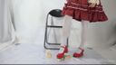 Dosoku Food Crush Stepping on food in maid clothes and cute red shoes