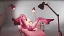 【The art】An artistic mania work that performs finger masturbation and vibrator masturbation naked on the delivery table used by pregnant women during childbirth!
