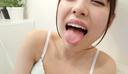 【Tongue fetish】Popular actress Aoi Rena Chan's tongue fetish video!