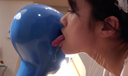 [Tongue fetish / spit fetish] Popular actress Yuu Kiriyama's tongue becho wet mannequin licking! !!