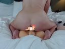 High-speed removal from plump huge breasts foreign sister straddling masturbation ・・・! !!