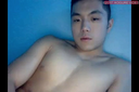 Giant phimosis hairy young man's skin masturbation