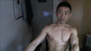 【Filming】Perfect Sports Association Handsome Naked Masturbation First Part
